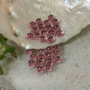 1.99캐럿 천연 스칼렛 레드 톤 파이로프 석류석 보석, 라운드 컷, 투명한