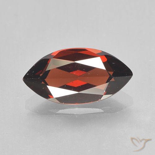 2.08ct 자연스러운 메를로 레드 파이로프 석류석, 보석, VVS-VS