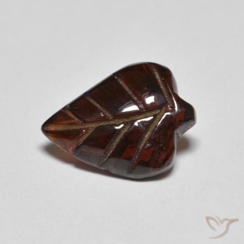 3.10ct 자연스러운 딥 레드 파이로프 석류석, 팬시한, 투명한