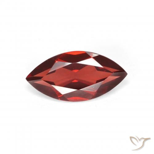 2.01ct 자연스러운 커런트 레드 파이로프 석류석, 보석, VVS-VS