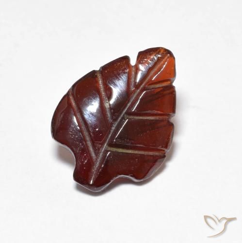2.48ct 자연스러운 파이어 오렌지 파이로프 석류석, 팬시한, 투명한