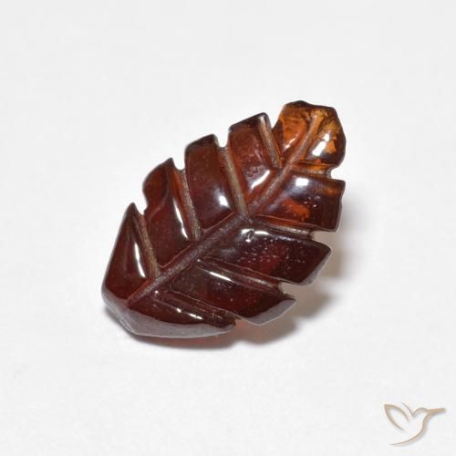 2.62ct 자연스러운 딥 오렌지 파이로프 석류석, 팬시한, 투명한