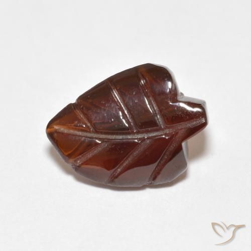 3.61ct 자연스러운 붉은 오렌지 파이로프 석류석, 팬시한, 투명한