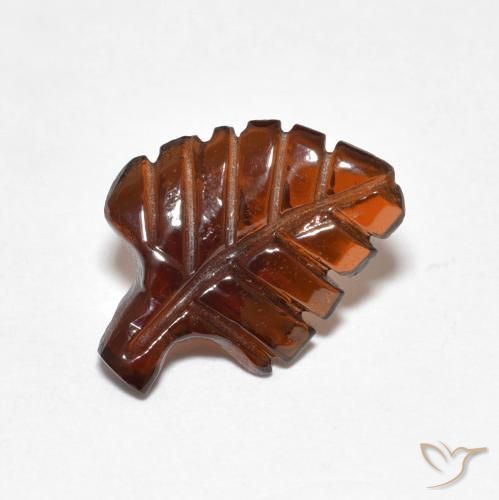 2.66ct 자연스러운 파이어 오렌지 파이로프 석류석, 팬시한, 투명한