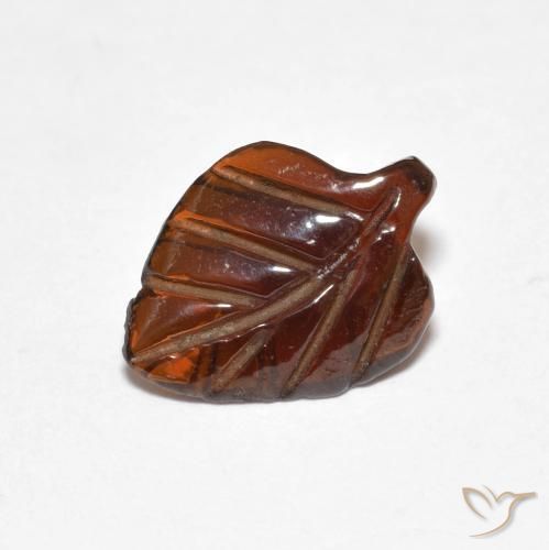 2.63ct 자연스러운 파이어 오렌지 파이로프 석류석, 팬시한, 투명한