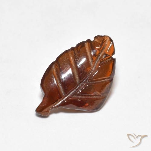 2.06ct 자연스러운 파이어 오렌지 파이로프 석류석, 팬시한, 투명한