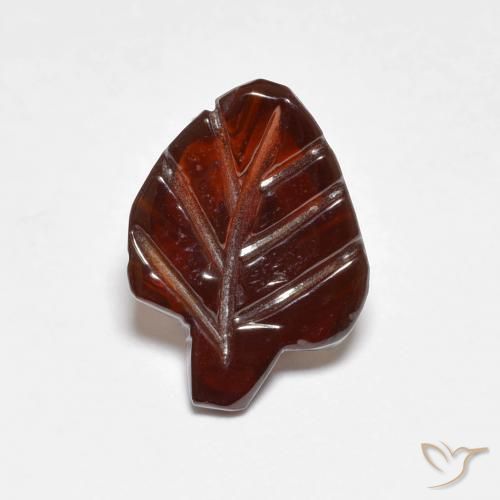 2.79ct 자연스러운 딥 오렌지 파이로프 석류석, 팬시한, 투명한