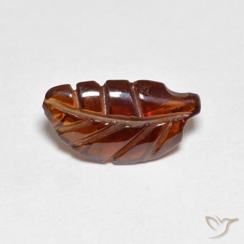 1.78ct 자연스러운 붉은 오렌지 파이로프 석류석, 팬시한, 투명한