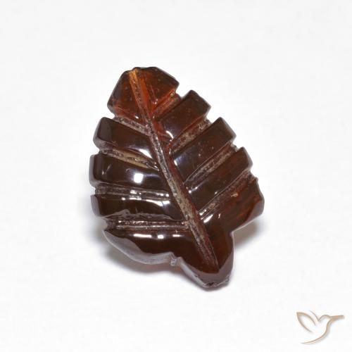2.93ct 자연스러운 딥 오렌지 파이로프 석류석, 팬시한, 투명한
