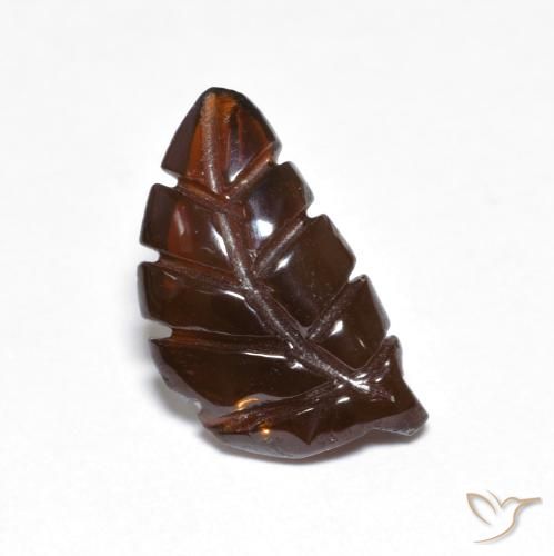 2.88ct 자연스러운 파이어 오렌지 파이로프 석류석, 팬시한, 투명한