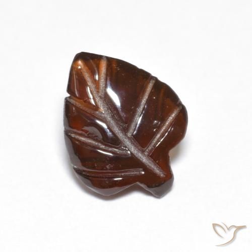 2.35ct 자연스러운 파이어 오렌지 파이로프 석류석, 팬시한, 투명한