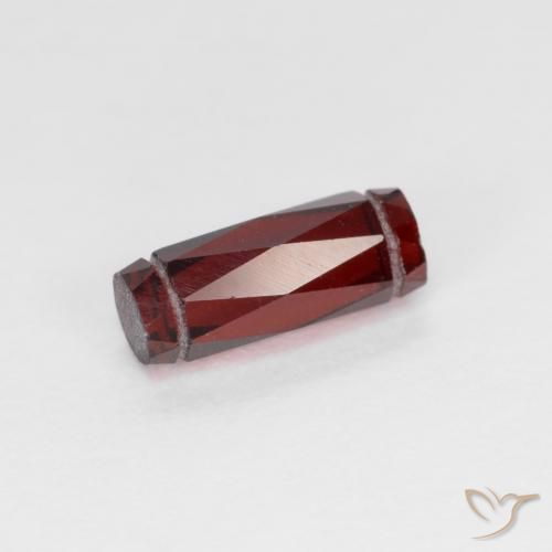 1.31ct 자연스러운 다크 레드 파이로프 석류석, 팬시한, VS