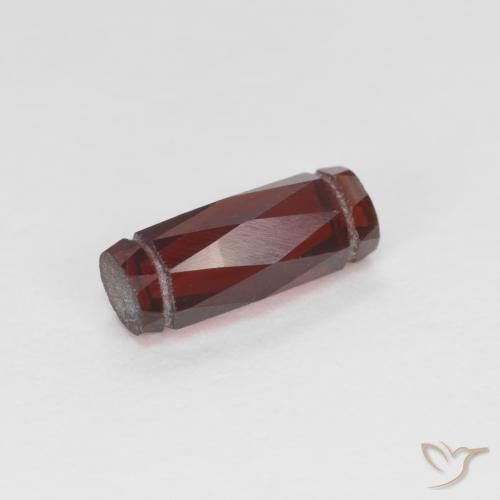 1.30ct 자연스러운 다크 레드 파이로프 석류석, 팬시한, VS