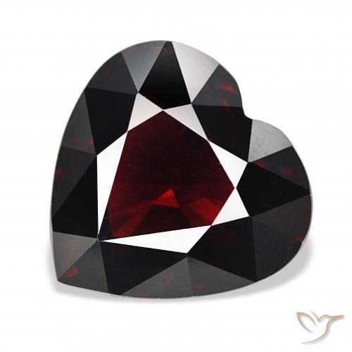 16.80ct 다크 레드 파이로프 석류석, 마음, VS