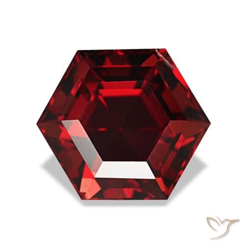 2.14ct 레드 파이로프 가넷, 팬시, VS
