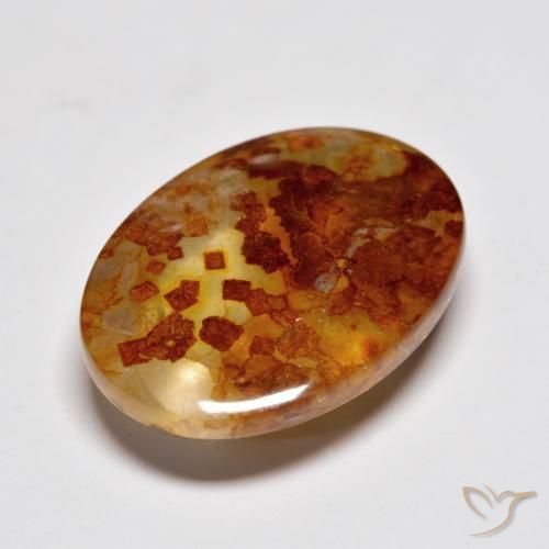 11.98ct 자연스러운 다색 마르카사이트가 함유된 석영, 타원형, 투명한