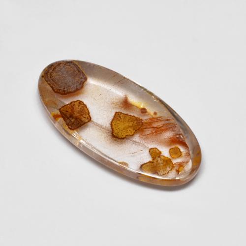 4.76캐럿 천연 멀티컬러 마카사이트 포함 쿼츠, 타원형 컷, 투명한