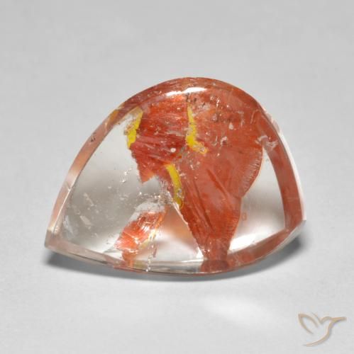 8.89ct 자연스러운 다색 마르카사이트가 함유된 석영, 팬시한, 투명한