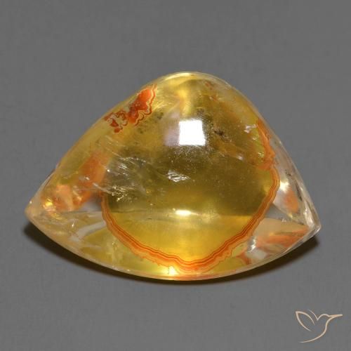 14.92ct 자연스러운 다색 마르카사이트가 함유된 석영, 팬시한, 투명한