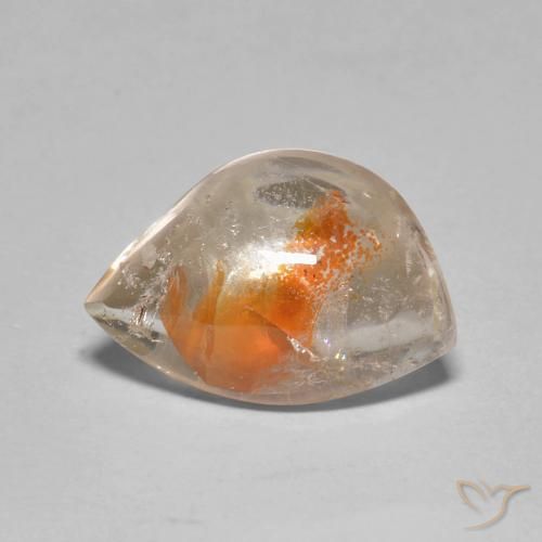 4.61ct 자연스러운 다색 마르카사이트가 함유된 석영, 팬시한, 투명한
