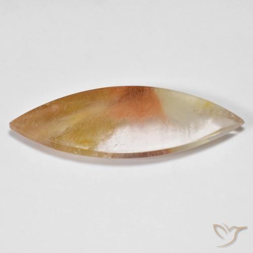 33.18ct 자연스러운 다색 마르카사이트가 함유된 석영, 보석, 투명한