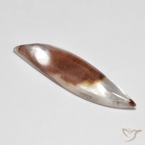 25.42ct 자연스러운 다색 마르카사이트가 함유된 석영, 팬시한, 투명한