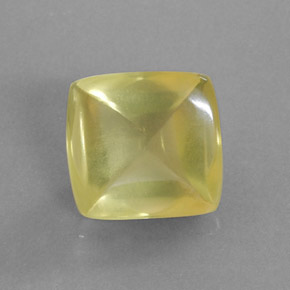 7.60캐럿 천연 레몬 쿼츠, 투명한, 12.6×12 mm, 투명/반투명