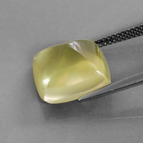 7.60캐럿 천연 레몬 쿼츠, 투명한, 12.6×12 mm, 투명/반투명