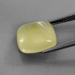 7.78캐럿 천연 레몬 쿼츠, 투명한, 13×12.7 mm, 투명/반투명