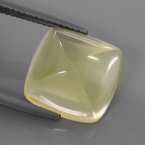 8.29캐럿 천연 레몬 쿼츠, 투명한, 12.9×12.8 mm, 투명/반투명