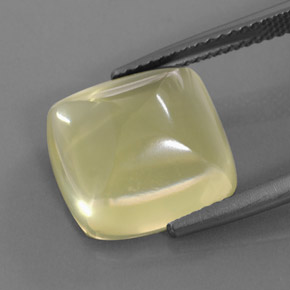 8.29캐럿 천연 레몬 쿼츠, 투명한, 12.9×12.8 mm, 투명/반투명