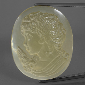 45.60캐럿 천연 레몬 쿼츠, 멋진 모양, 30.9×25.7 mm, 투명한