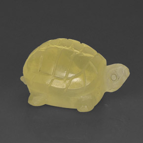 26.98캐럿 천연 레몬 쿼츠, 투명한, 23.2×17.8 mm, 투명/반투명