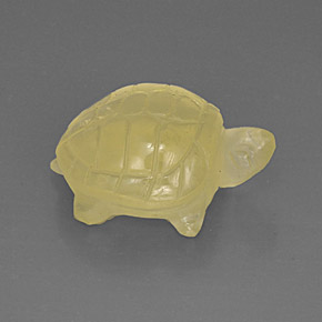 19.94캐럿 천연 레몬 쿼츠, 투명한, 21.6×16 mm, 투명/반투명