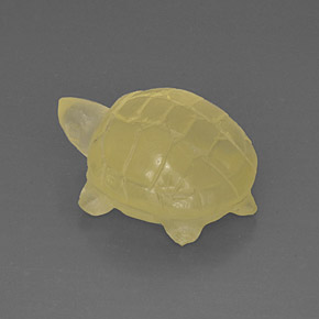 19.94캐럿 천연 레몬 쿼츠, 투명한, 21.6×16 mm, 투명/반투명