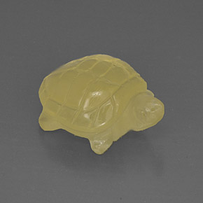19.94캐럿 천연 레몬 쿼츠, 투명한, 21.6×16 mm, 투명/반투명