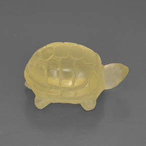 18.65캐럿 천연 레몬 쿼츠, 투명한, 20.9×13.8 mm, 투명/반투명