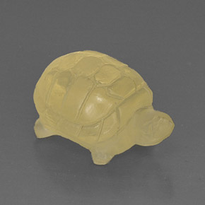 18.65캐럿 천연 레몬 쿼츠, 투명한, 20.9×13.8 mm, 투명/반투명