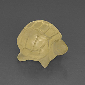 17.80캐럿 천연 레몬 쿼츠, 투명한, 18.4×14.4 mm, 투명/반투명