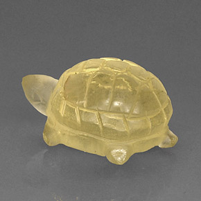 15.82캐럿 천연 레몬 쿼츠, 투명한, 19.4×13.8 mm, 투명/반투명