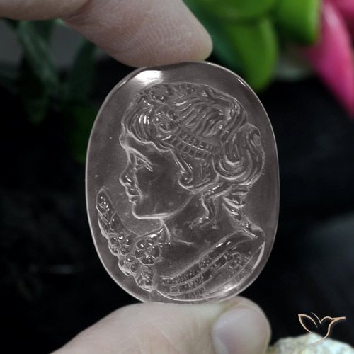 55.41ct 자연스러운 클리어 화이트 석영, 타원형, 투명한