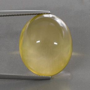 28.90캐럿 천연 레몬 쿼츠, 투명한, 20.9×17.7 mm, 투명/반투명