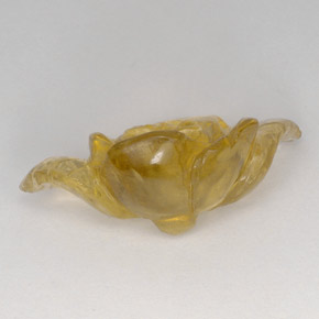 21.78캐럿 천연 레몬 쿼츠, 투명한, 30×16.7 mm, 투명/반투명