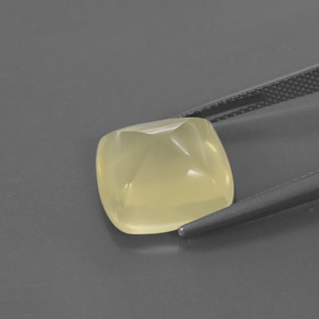 8.21캐럿 천연 레몬 쿼츠, 투명한, 13×12.8 mm, 투명/반투명