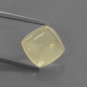 7.90캐럿 천연 레몬 쿼츠, 투명한, 13×12.8 mm, 투명/반투명