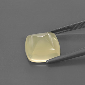 7.90캐럿 천연 레몬 쿼츠, 투명한, 13×12.8 mm, 투명/반투명