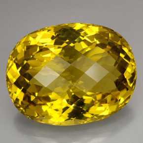 223.80캐럿 천연 레몬 쿼츠, 타원형 컷, 45×35.1 mm, VVS-VS