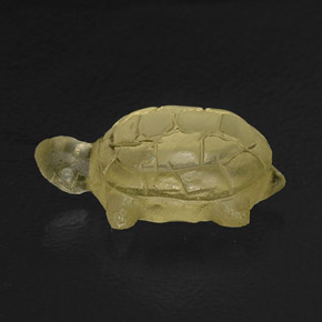 7.92캐럿 천연 레몬 쿼츠, 투명한, 17.8×11.1 mm, 투명/반투명
