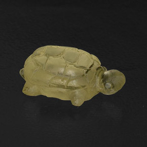 7.92캐럿 천연 레몬 쿼츠, 투명한, 17.8×11.1 mm, 투명/반투명