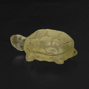 7.92캐럿 천연 레몬 쿼츠, 투명한, 17.8×11.1 mm, 투명/반투명